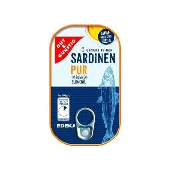 G&G Sardynki w Oleju Słonecznikowym 125 g