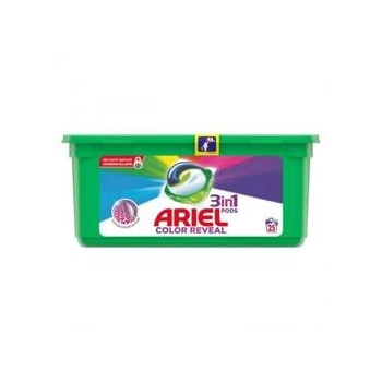 Ariel Color Reveal 3w1 Kapsułki do Prania 25 szt.