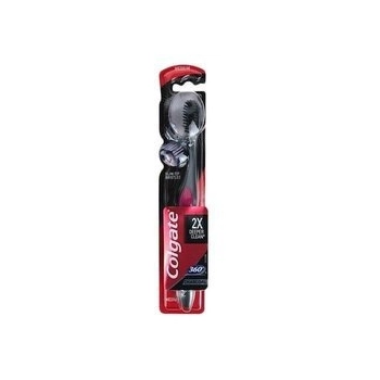 Colgate Charcoal Black Medium 360 szczoteczka do zębów