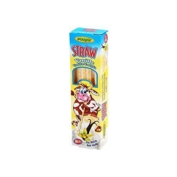 Woogie Trinkhalme Rurki Do Mleka Waniliowe 8x4 g