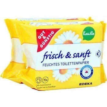 G&G Nawilżony Papier Toaletowy Rumianek 2-pack