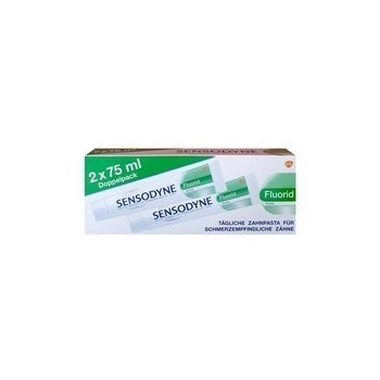 Sensodyne Fluorid Pasta do Zębów 2x 75ml