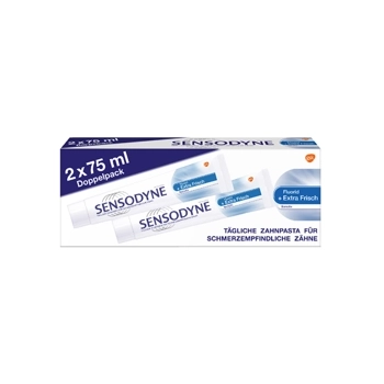 Sensodyne Extra Frisch Senstive Pasta do Zębów 2x 75 ml