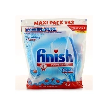 Finish Power&Pure Activ Oxygen Kapsułki do Zmywarki 42 szt.