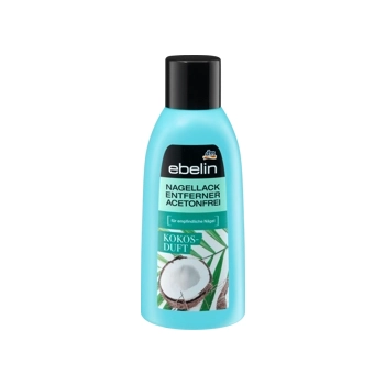 Ebelin Zmywacz do Paznokci Kokosowy, Bezacetonowy 200 ml