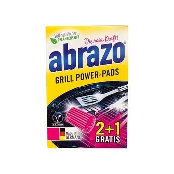 Abrazo Grill Power Gąbki Zmywaki Nasączone 3 szt.