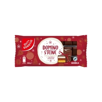 G&G Dominosteine Zartbitter 250 g