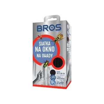 Bros Siatka na Okno Czarna 150x180