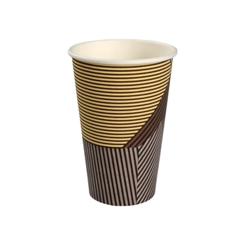 Abena Kubek Papierowy Lines śred. 80 mm, 360 ml, 50 sztuk (133321)