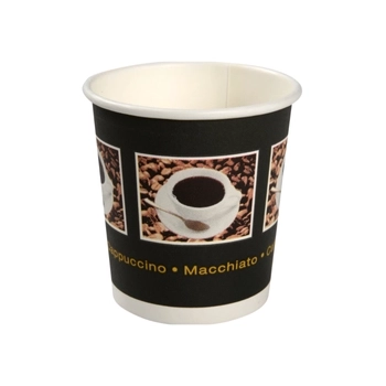 Abena Kubek Papierowy Coffee Beans śred. 80 mm, 360 ml, 50 sztuk (131993)