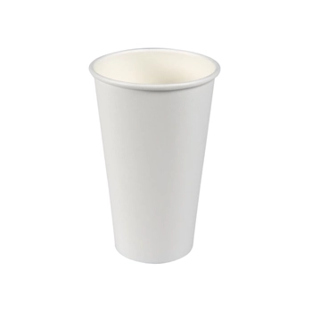 Abena Kubek Papierowy Biały śred. 90 mm, 500 ml, 50 sztuk (133256)