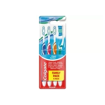 Colgate Triple Action Szczoteczka do Zębów 4 szt.