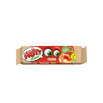 Fritt Vegan Pfirsich Rozpuszczalna Guma do Żucia 56 g