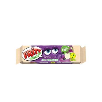 Fritt Vegan Apfel&Johannisbeere Rozpuszczalna Guma do Żucia 56 g