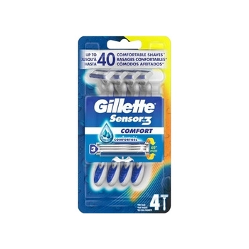Gillette Sensor 3 Comfort Maszynka Jednorazowa 4 szt.