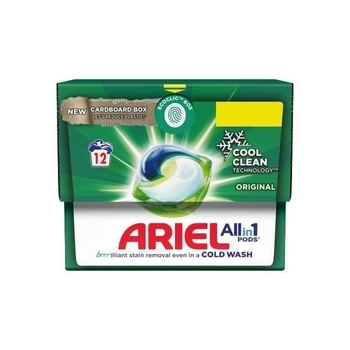 Ariel Original All in 1 Cool Clean Kapsułki do Prania 12 szt.