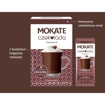Mokate Klasyczny Napój Czekoladowy 8 saszetek