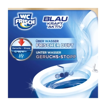 WC-Frisch Blau Kraft Aktiv Chlor Zawieszka WC