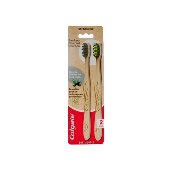 Colgate Bamboo Coal Soft Szczoteczka do Zębów 2 szt.