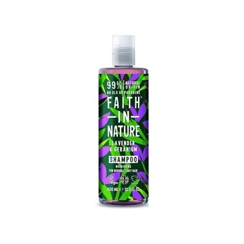 Faith In Nature Lavender & Geranium Szampon do Włosów 400 ml