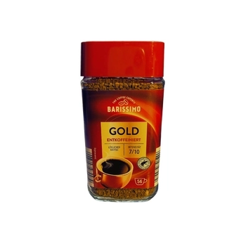 Barissimo Gold Bezkofeinowa Kawa Rozpuszczalna 100 g