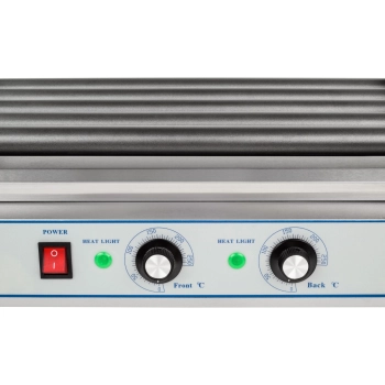 Grill rolkowy z szybą Roller grill z rolkami z teflonu 5T