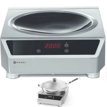 Kuchenka Indukcyjna Wok indukcyjny Profi Line 3500W - Hendi 239766