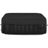 Jacuzzi ogrodowe dmuchane z masażem 6 osobowe 42C 900 l czarne