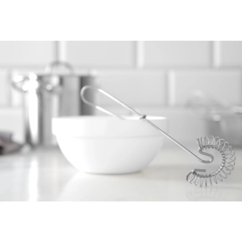 Rózga trzepaczka spiralna kuchenna z uchwytem stalowym dł. 280 mm - Hendi 509487