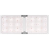 Lampa do uprawy wzrostu roślin pełne spektrum 60 x 24 cm 468 LED 220 W srebrna