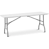 Stół cateringowy ogrodowy składany biały do 150 kg 180 x 75 x 74 cm