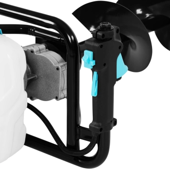 Świder spalinowy wiertnica glebowa 2.1 kW 1.2 l + 3 wiertła