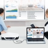Przejściówka adapter USB Typ C - HDMI 4K + USB Typ C PD do MacBook PC 1.8m szary