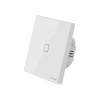 Jednokanałowy dotykowy włącznik światła przełącznik przycisk WiFi biały T2EU1C-TX