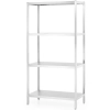 Regał magazynowy metalowy 5 półek 900 x 450 x 1800 mm - Hendi 813041