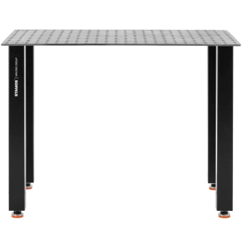Stół spawalniczy montażowy perforowany blat 10 mm 120 x 80 cm do 150 kg