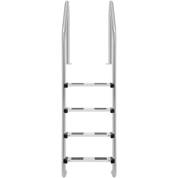 Drabinka do basenu ze stali nierdzewnej 4 stopnie 1820 mm