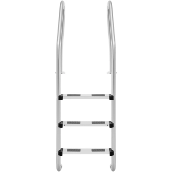 Drabinka do basenu ze stali nierdzewnej 3 stopnie 1600 mm