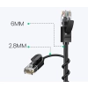 Patchcord kabel przewód sieciowy Ethernet RJ45 Cat 6A UTP 1000Mbps 3m