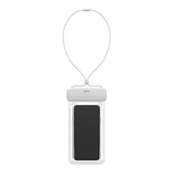 Uniwersalny wodoodporny pokrowiec etui na telefon max 7.2'' na basen nad wodę biały