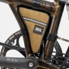 Torba sakwa trójkątna na ramę rowerową 0.3l - brązowa