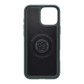 Etui pokrowiec na iPhone 16 Pro Max Thin Fit MagSafe - zielone
