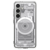 Etui na Samsung Galaxy S25 Zero One Ultra Hybrid Mag - białe