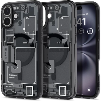 Etui ochronne na iPhone 16 Ultra Hybrid MagSafe Zero One - ciemnoszare