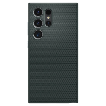 Etui ochronne na Samsung Galaxy S24 Ultra Liquid Air - ciemnozielone