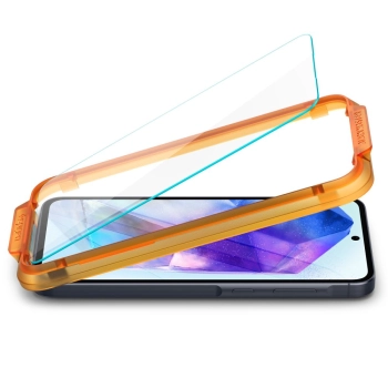 Szkło hartowane z ramką monatżową na Samsung Galaxy A55 Glas tR AlignMaster - 2 szt.