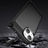Etui elastyczny żelowy pokrowiec na tył plecki do iPhone 14 Plus Carbon Case - czarny