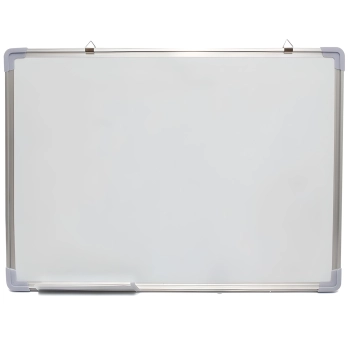 Tablica suchościeralna magnetyczna z akcesoriami biała 60 x 45 cm - zestaw