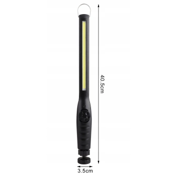 Lampa warsztatowa latarka robocza akumulatorowa z magnesem LED 400 lm