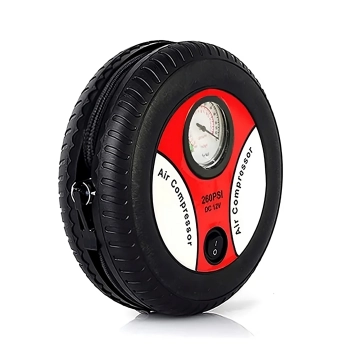 Kompresor samochodowy sprężarka pompka do kół opon piłek materacy 12 V 260 PSI